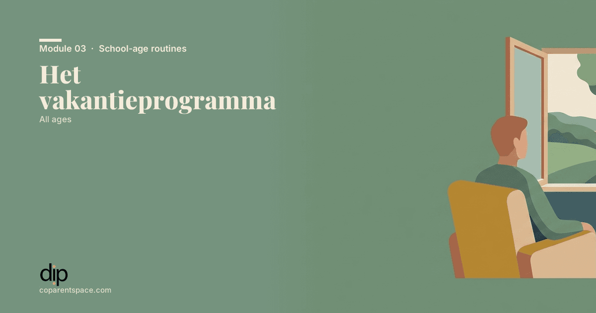 Het vakantieprogramma