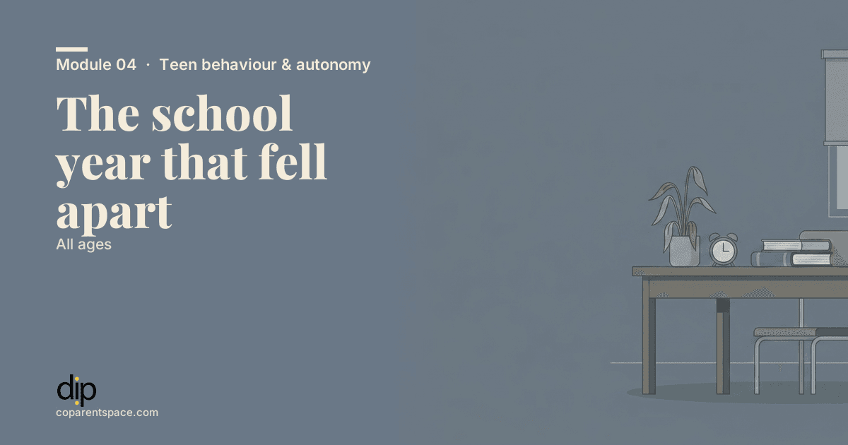 The school year that fell apart