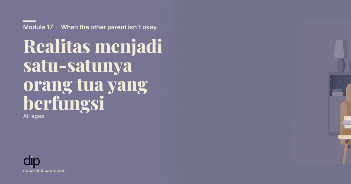 Realitas menjadi satu-satunya orang tua yang berfungsi