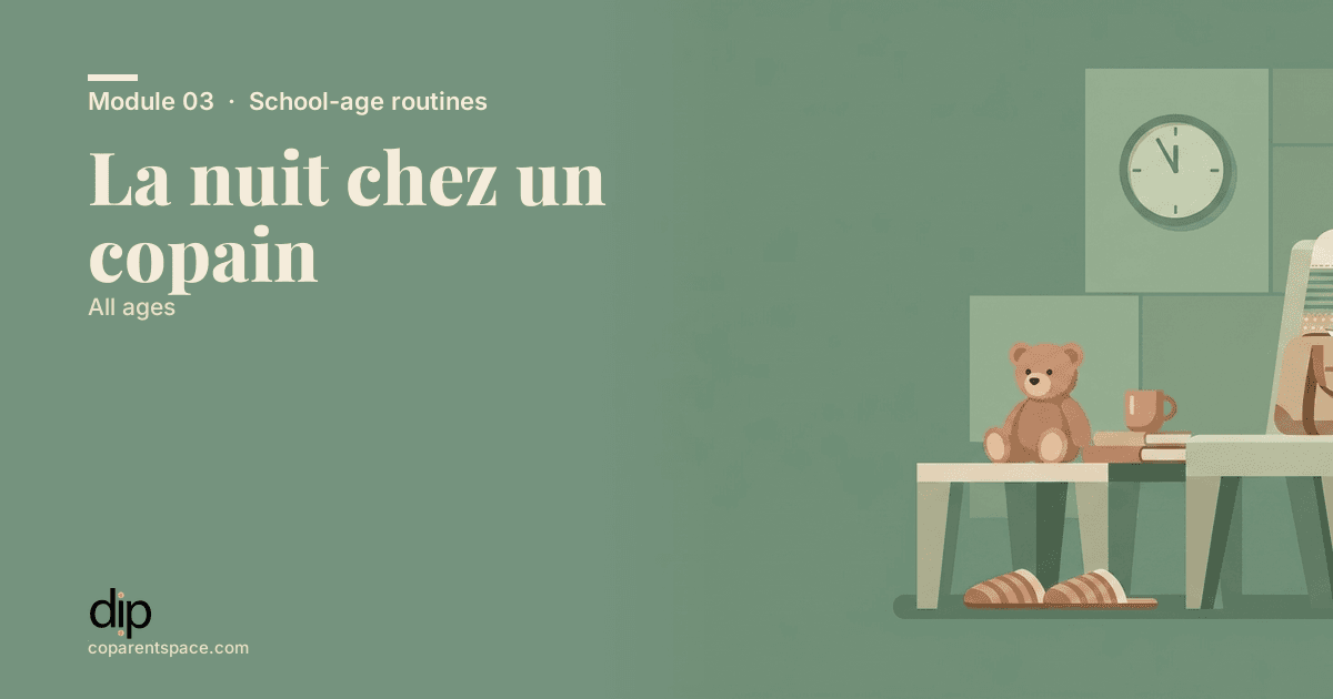 La nuit chez un copain