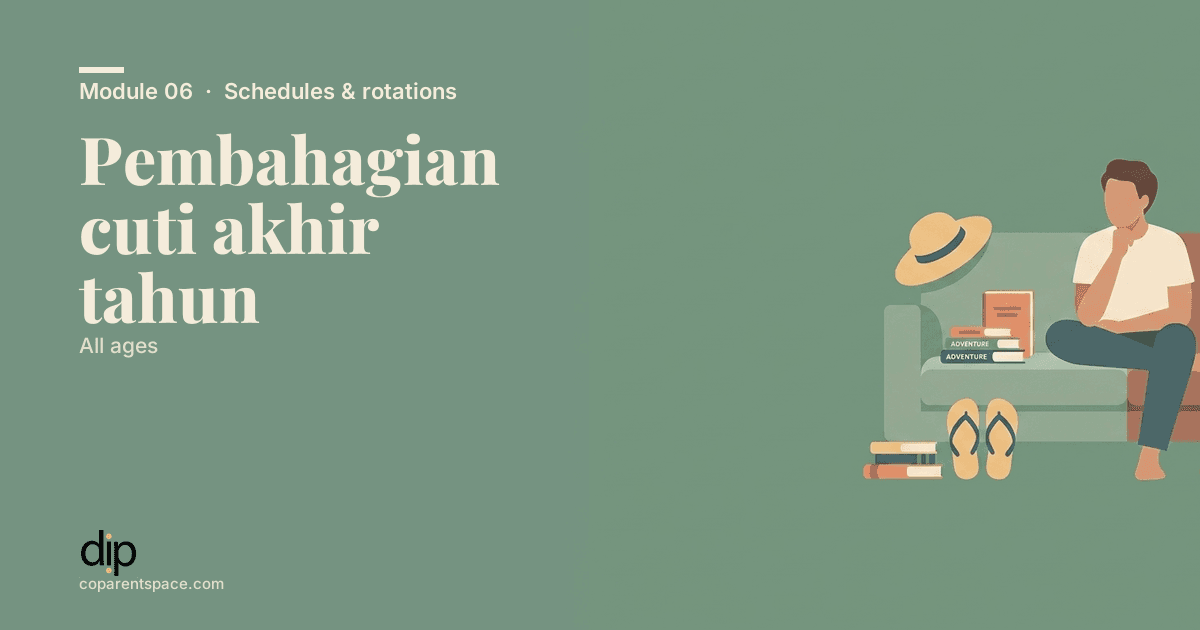 Pembahagian cuti akhir tahun