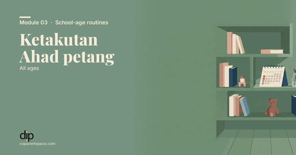 Ketakutan Ahad petang