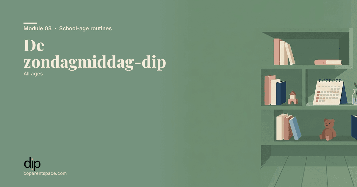De zondagmiddag-dip