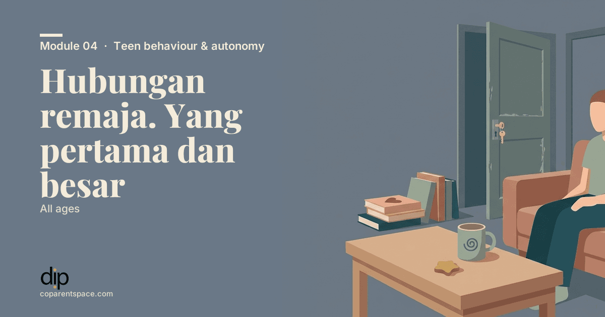 Hubungan remaja. Yang pertama dan besar