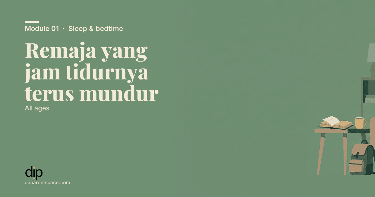 Remaja yang jam tidurnya terus mundur