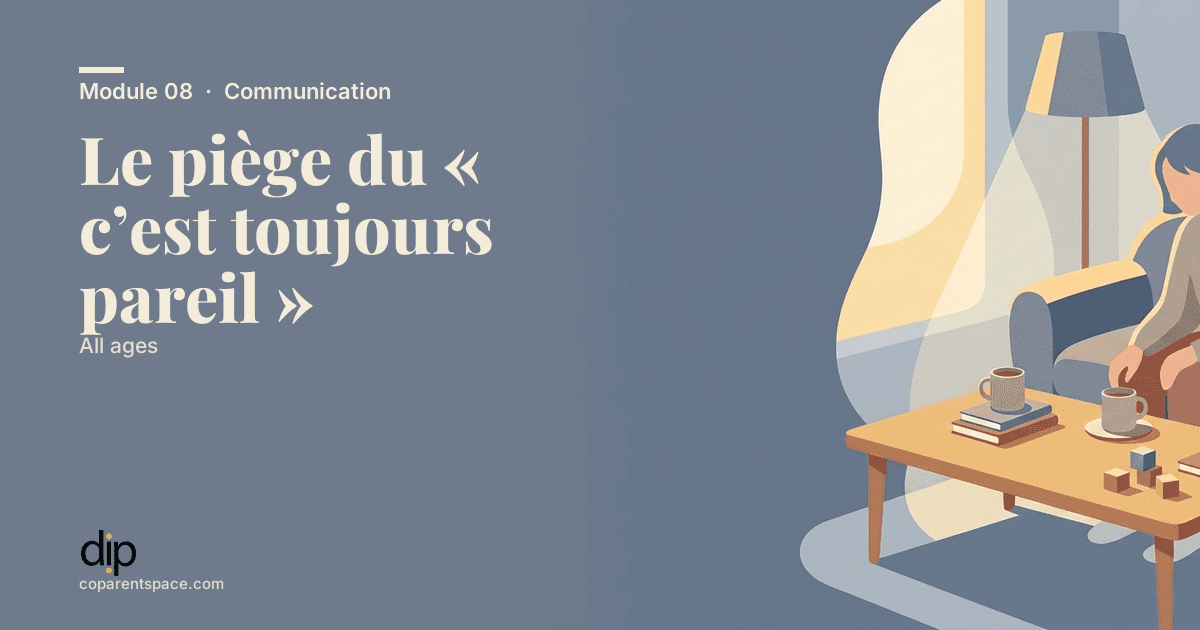 Le piège du « c’est toujours pareil »