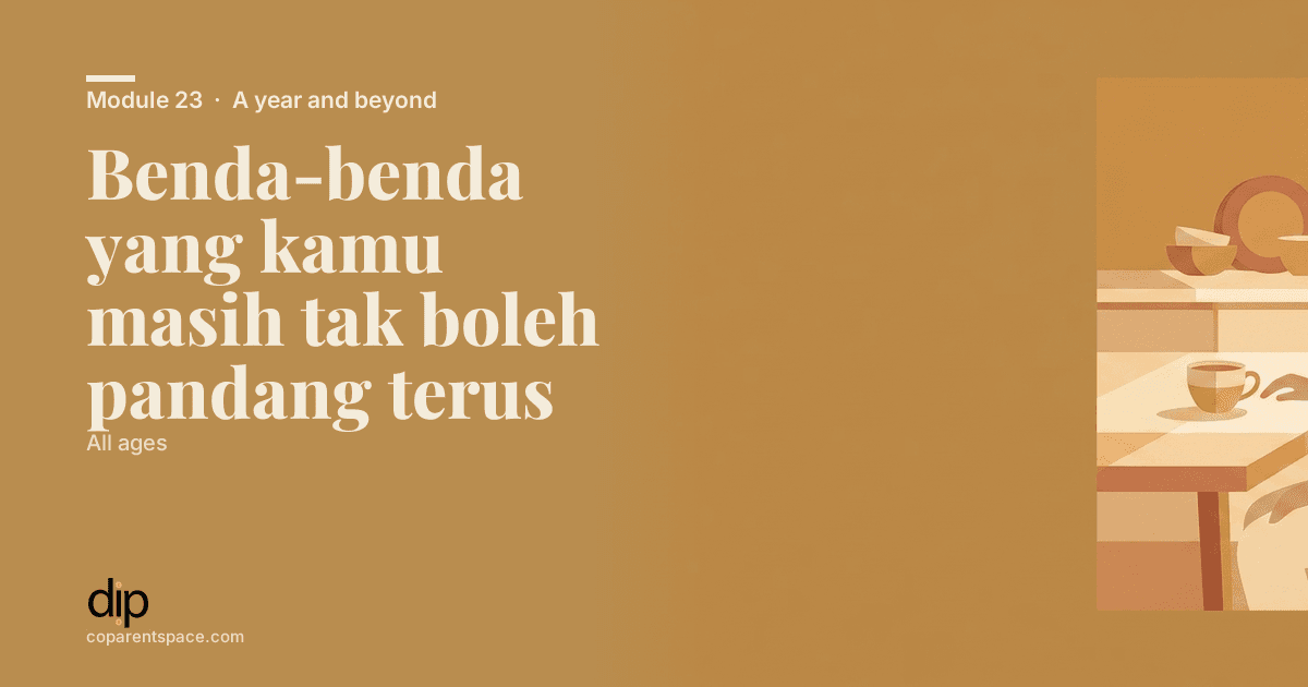 Benda-benda yang kamu masih tak boleh pandang terus