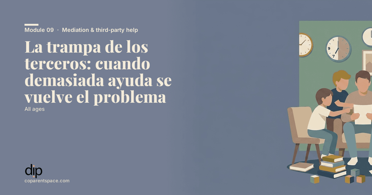 La trampa de los terceros: cuando demasiada ayuda se vuelve el problema