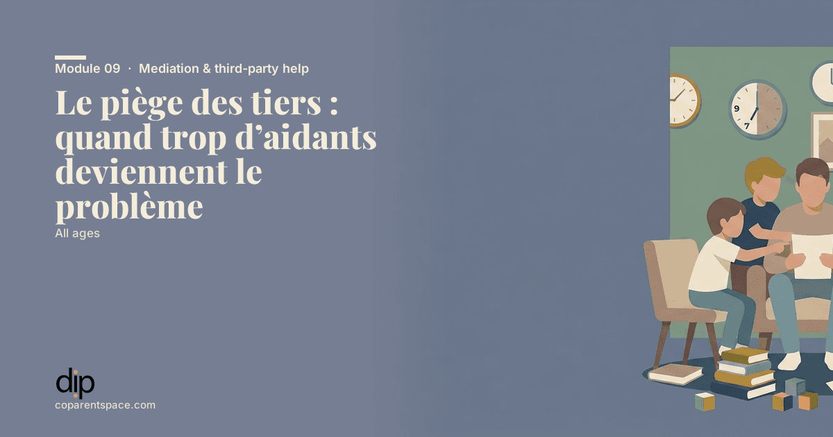 Le piège des tiers : quand trop d’aidants deviennent le problème