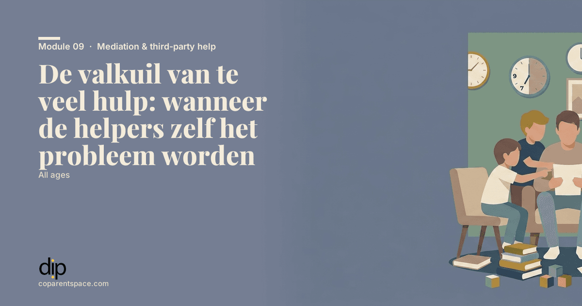 De valkuil van te veel hulp: wanneer de helpers zelf het probleem worden
