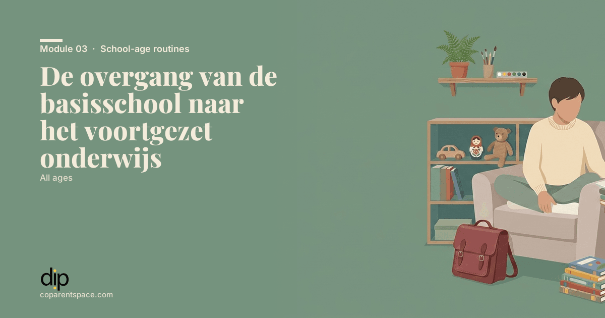 De overgang van de basisschool naar het voortgezet onderwijs