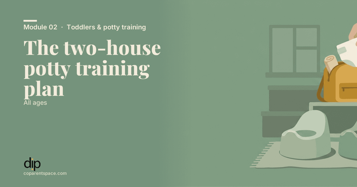 The two-house potty training plan