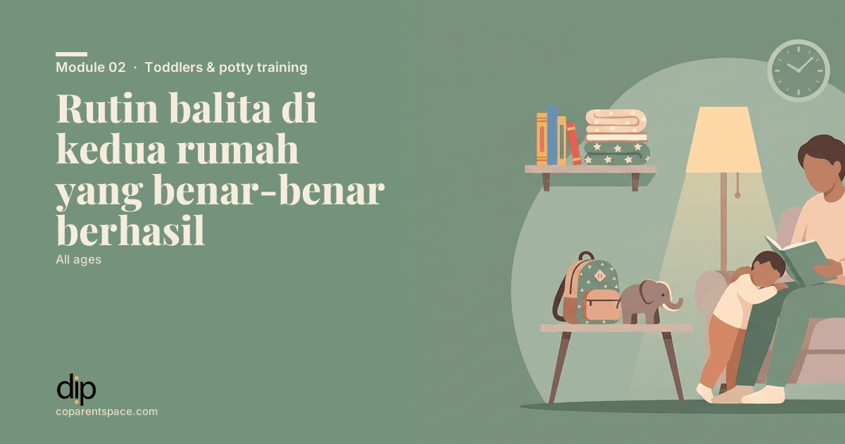Rutin balita di kedua rumah yang benar-benar berhasil