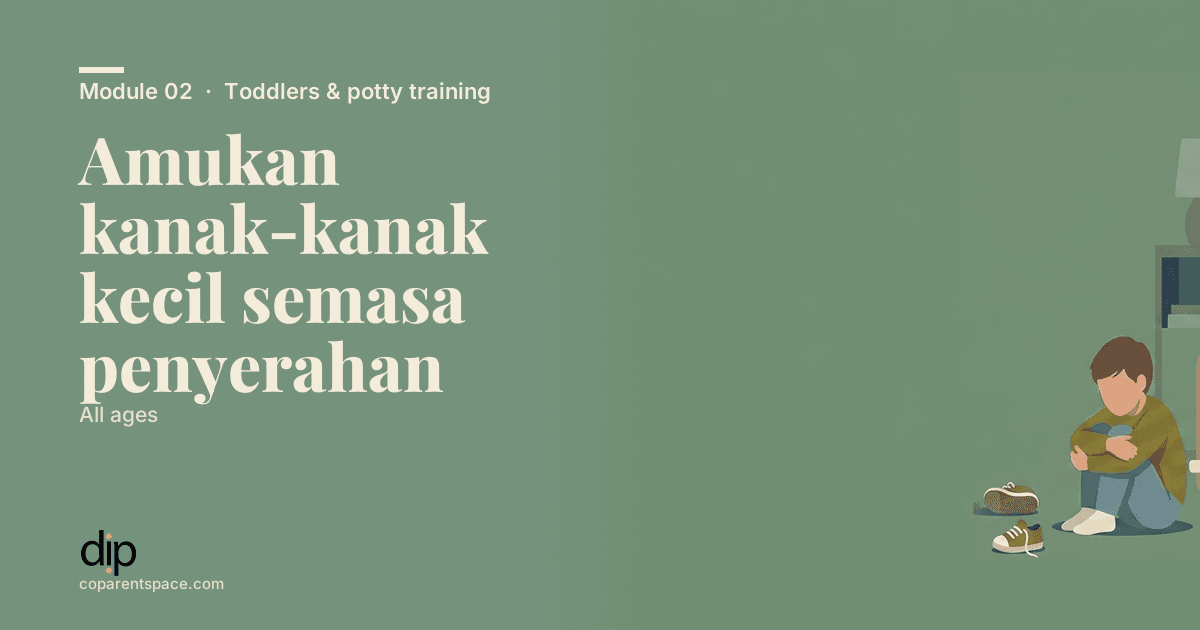 Amukan kanak-kanak kecil semasa penyerahan
