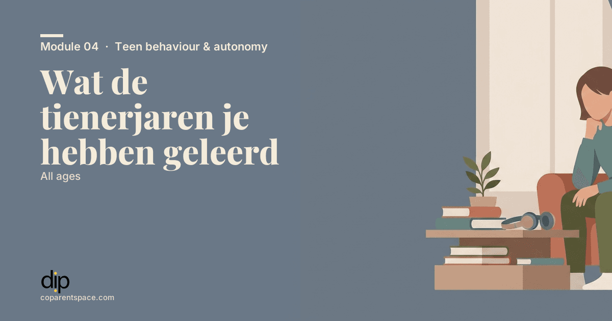 Wat de tienerjaren je hebben geleerd