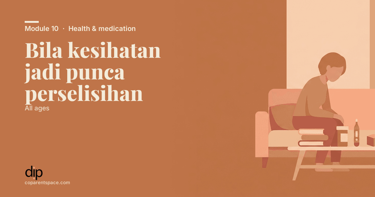 Bila kesihatan jadi punca perselisihan