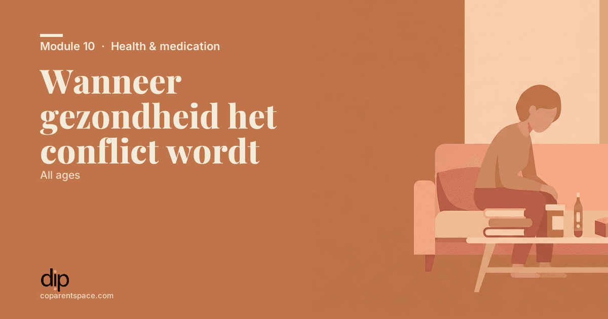 Wanneer gezondheid het conflict wordt