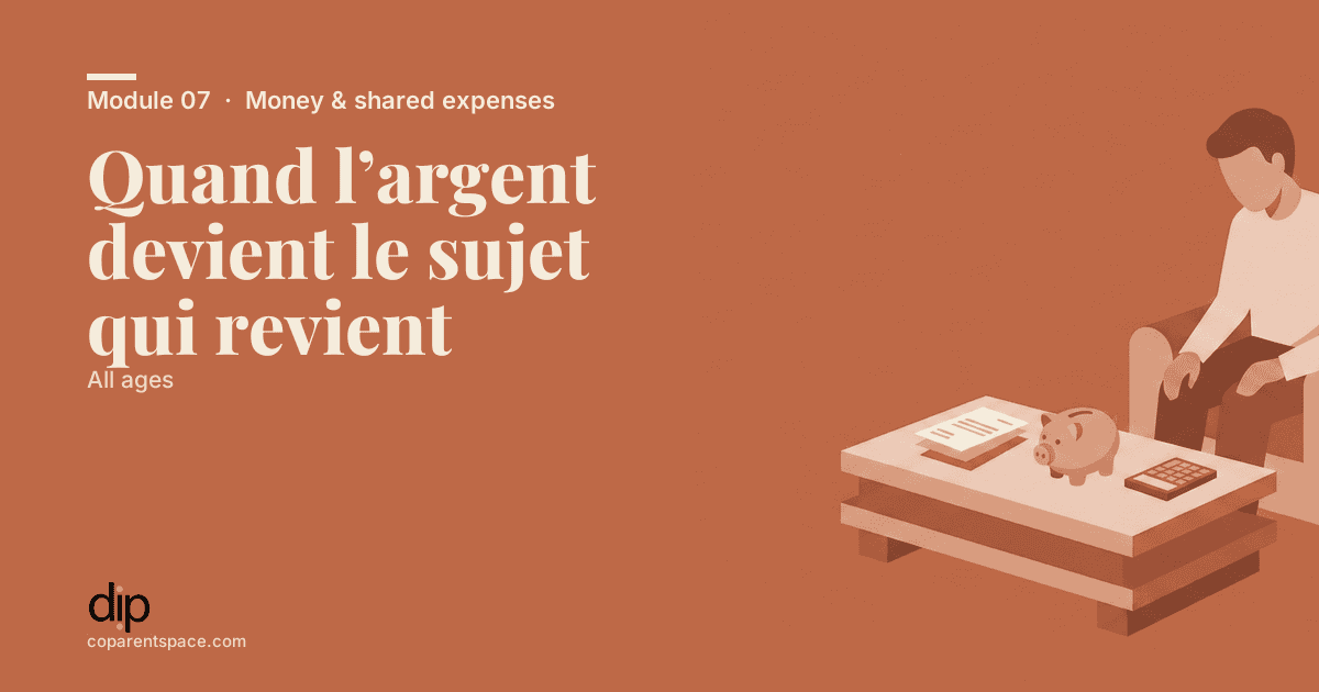 Quand l’argent devient le sujet qui revient