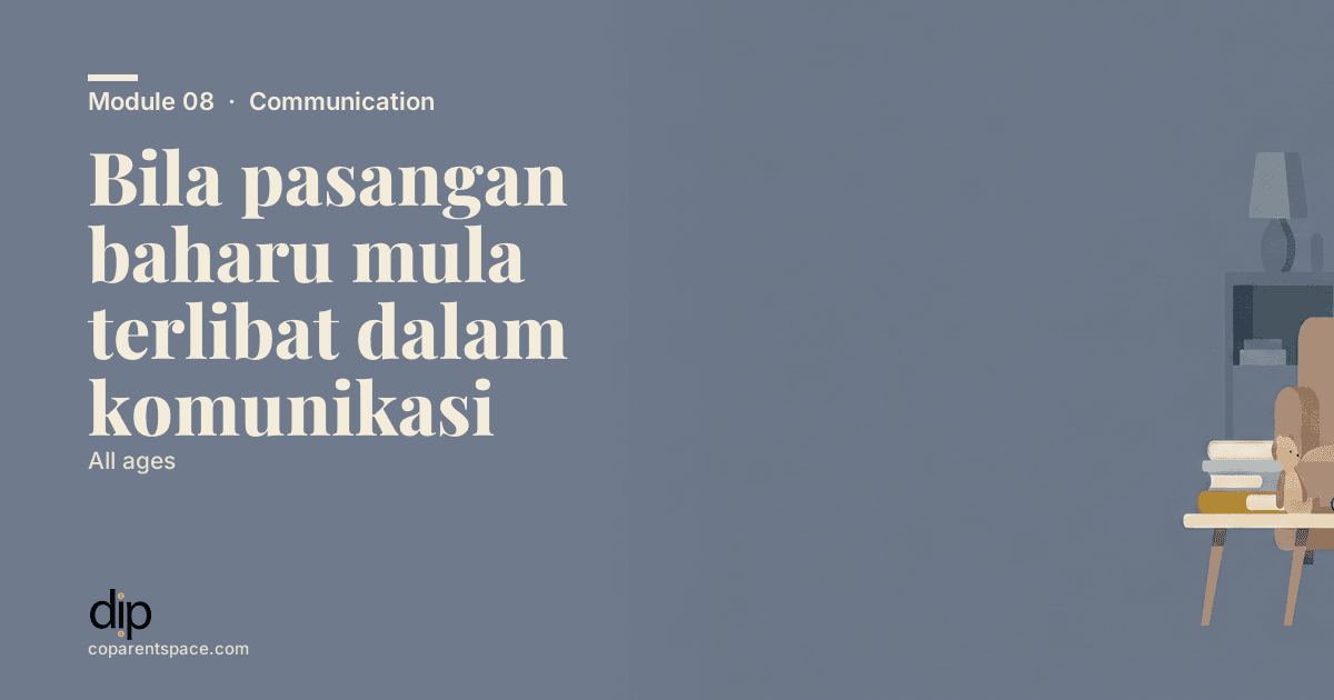Bila pasangan baharu mula terlibat dalam komunikasi