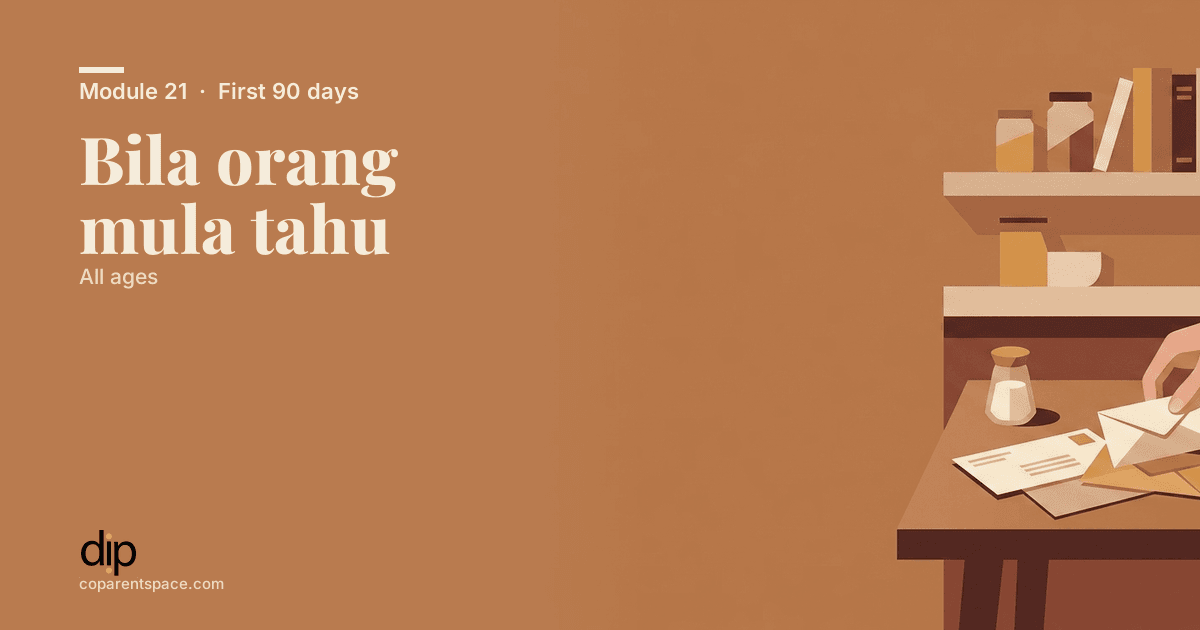 Bila orang mula tahu