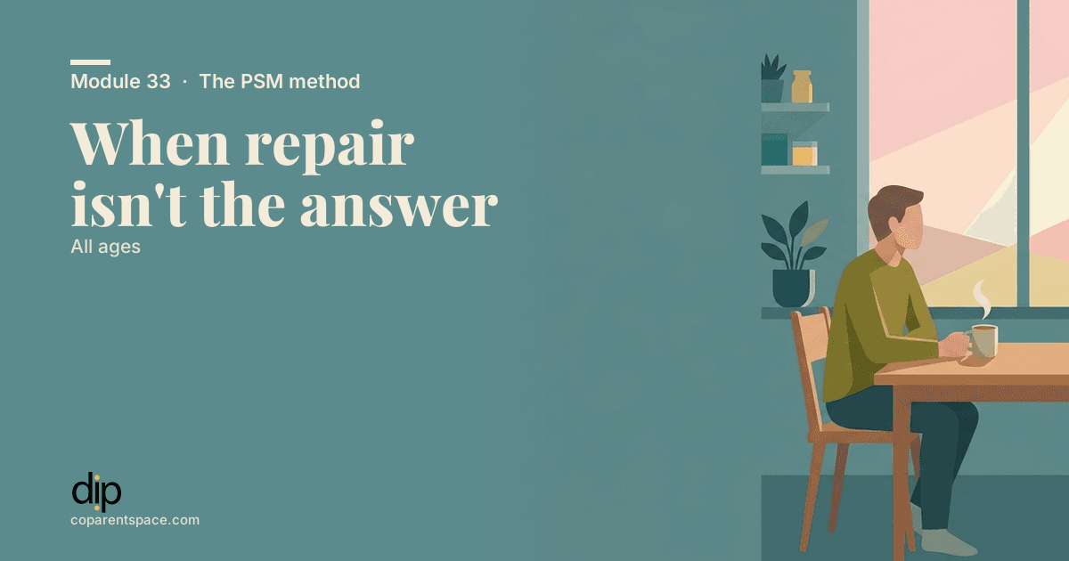 When repair isn't the answer