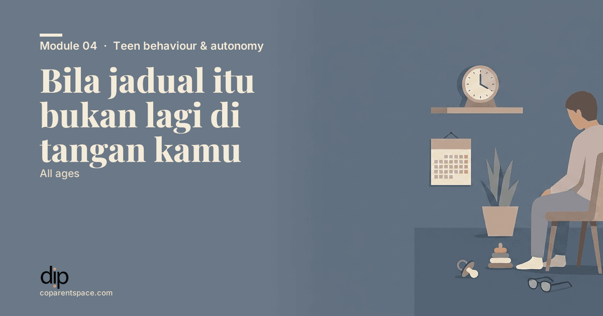 Bila jadual itu bukan lagi di tangan kamu