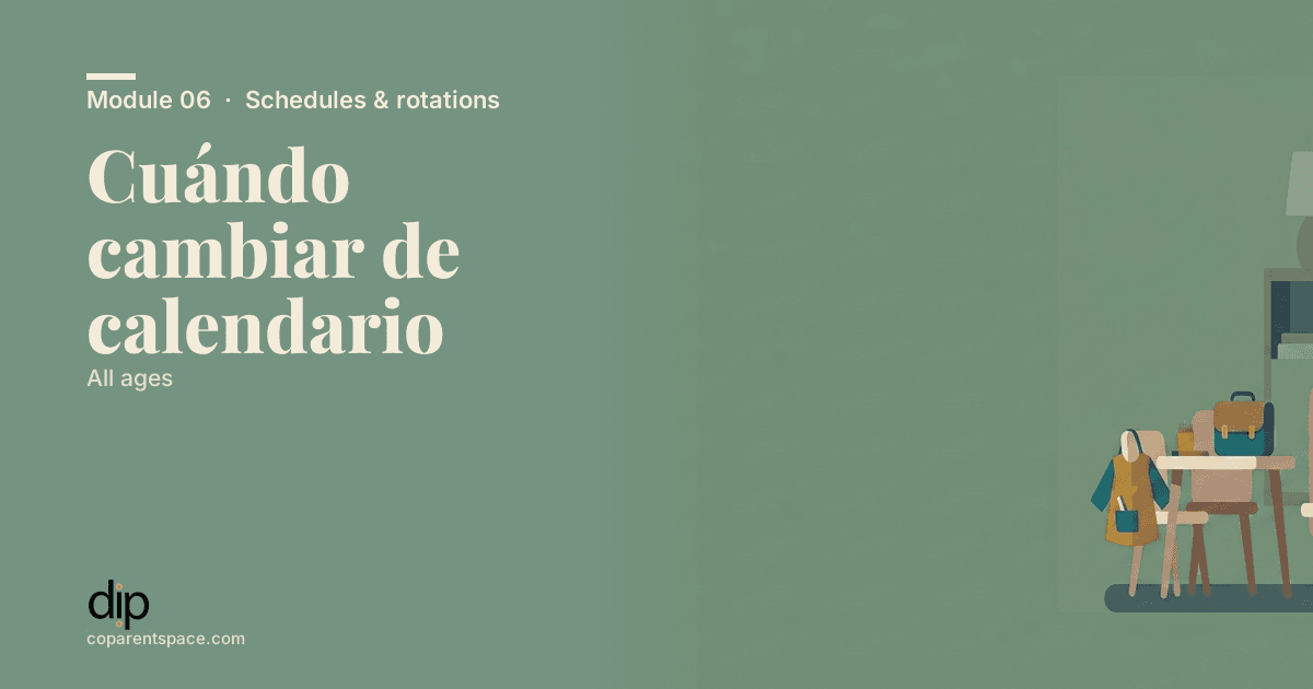 Cuándo cambiar de calendario