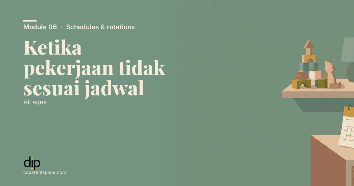 Ketika pekerjaan tidak sesuai jadwal