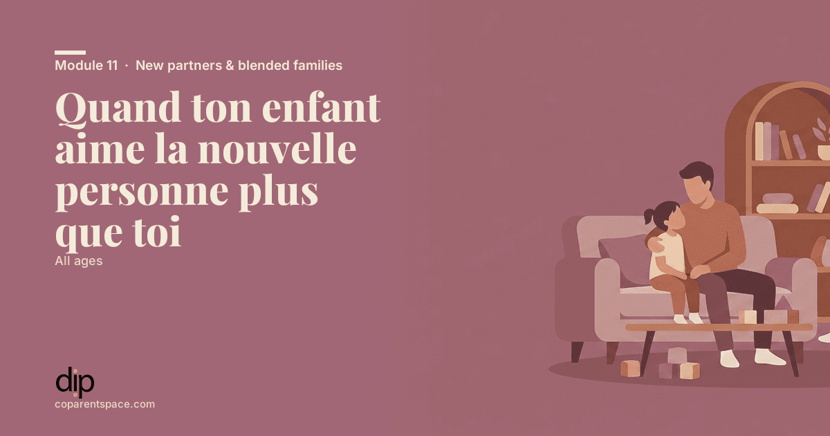 Quand ton enfant aime la nouvelle personne plus que toi