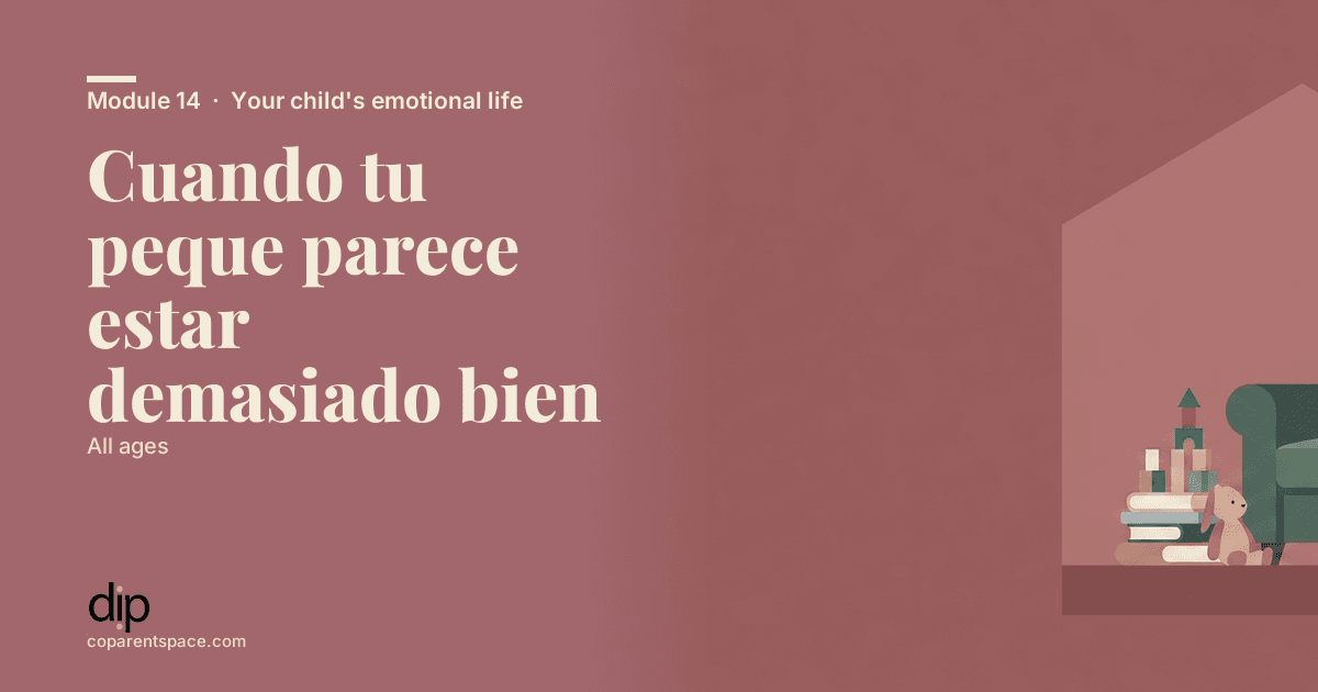 Cuando tu peque parece estar demasiado bien