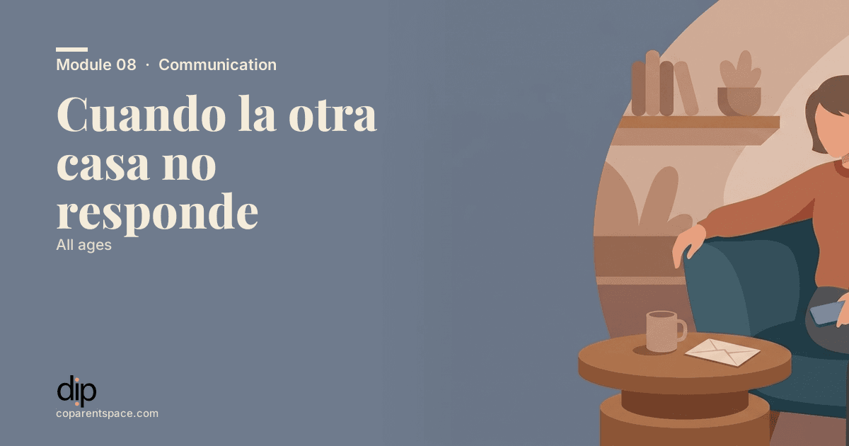 Cuando la otra casa no responde