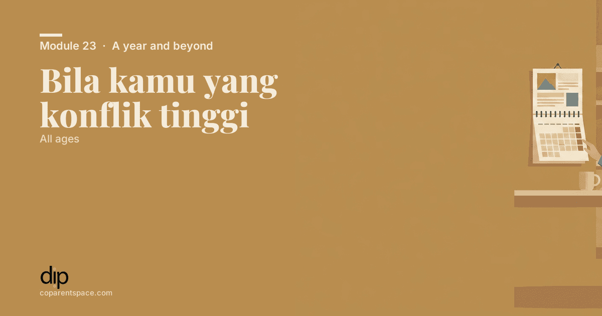 Bila kamu yang konflik tinggi
