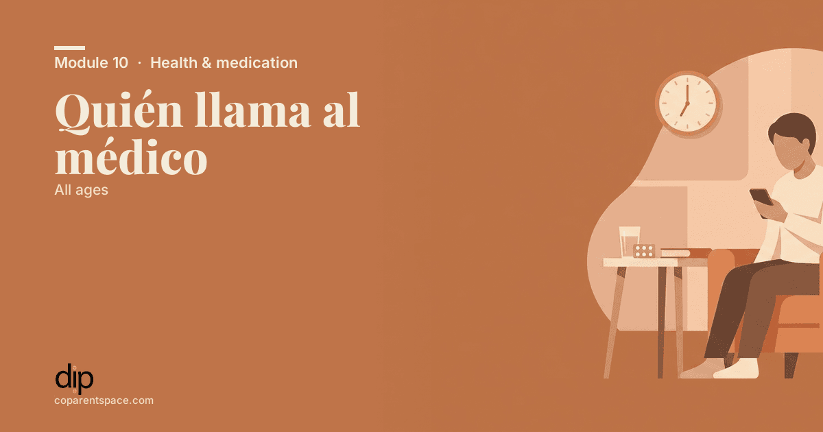 Quién llama al médico
