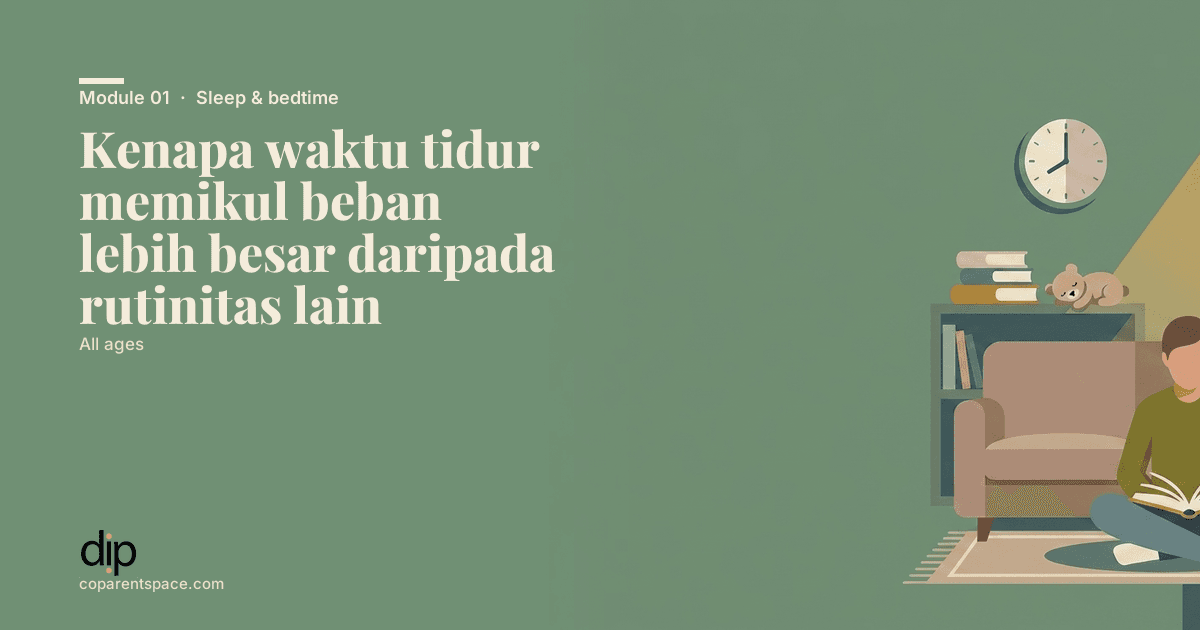 Kenapa waktu tidur memikul beban lebih besar daripada rutinitas lain