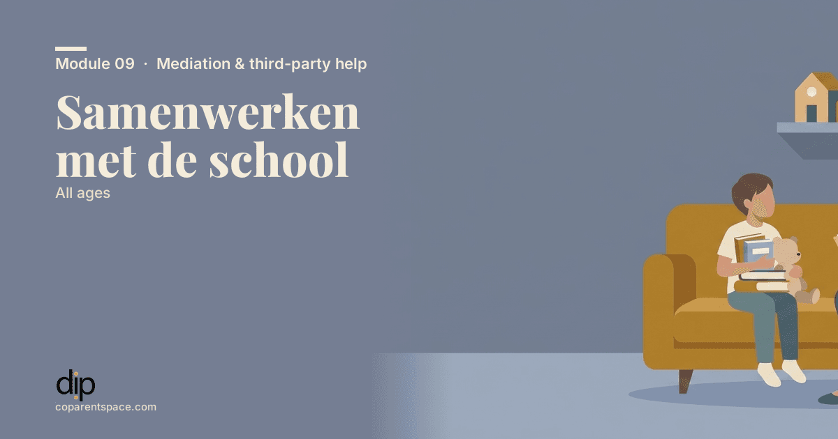 Samenwerken met de school
