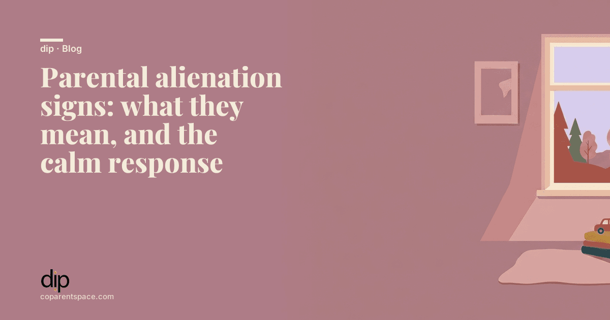 Parental alienation signs: what they mean, and the calm response