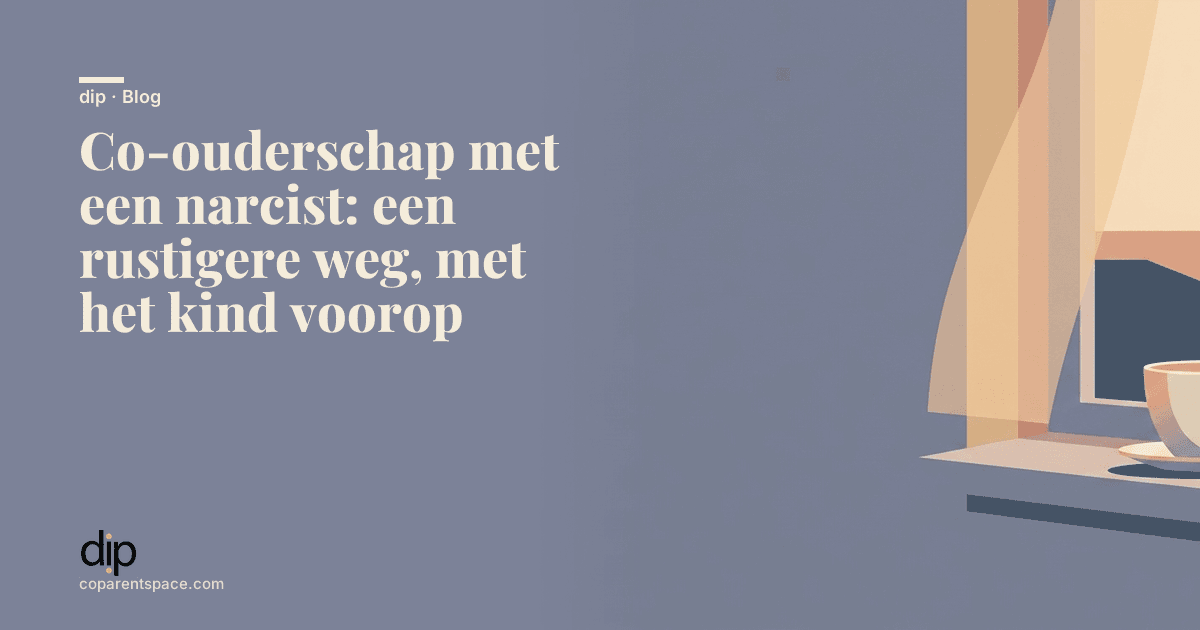 Co-ouderschap met een narcist: een rustigere weg, met het kind voorop